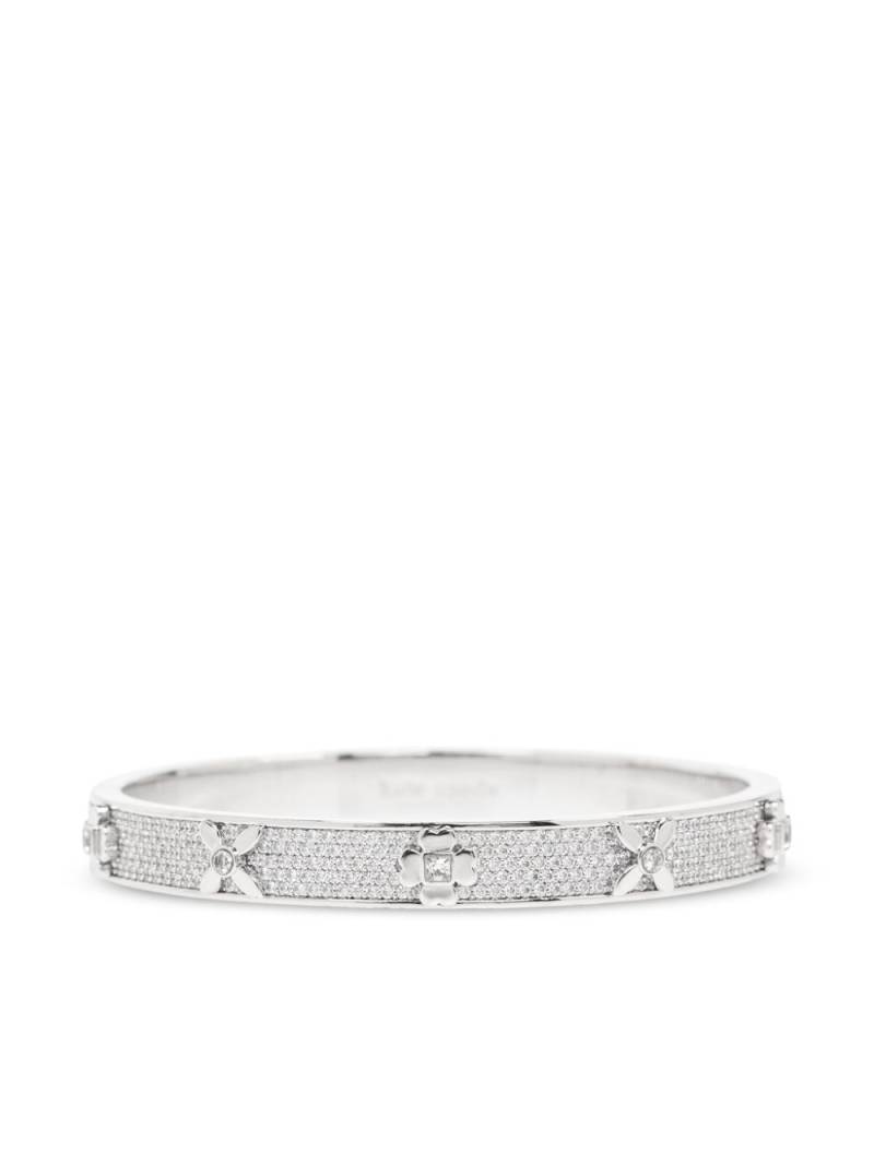 Kate Spade floral-appliqué bracelet - Silver von Kate Spade