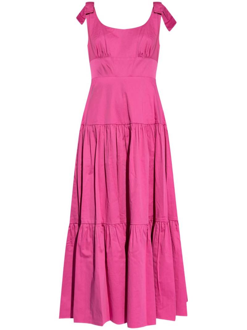 Kate Spade ruffled cotton maxi dress - Pink von Kate Spade