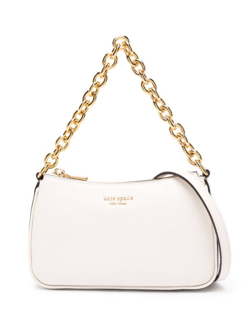 Kate Spade small Jolie leather crossbody bag - White von Kate Spade