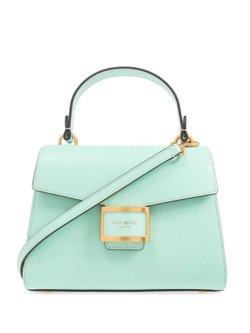 Kate Spade small Katy leather tote bag - Green von Kate Spade