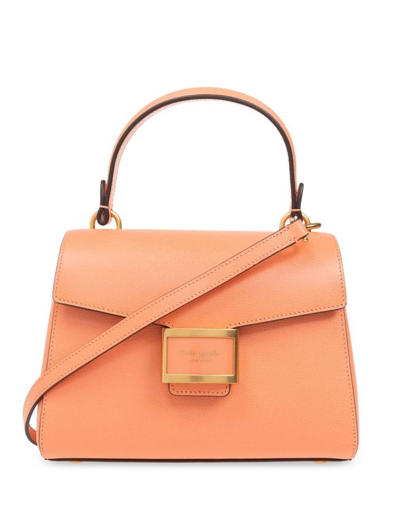 Kate Spade small Katy leather tote bag - Orange von Kate Spade