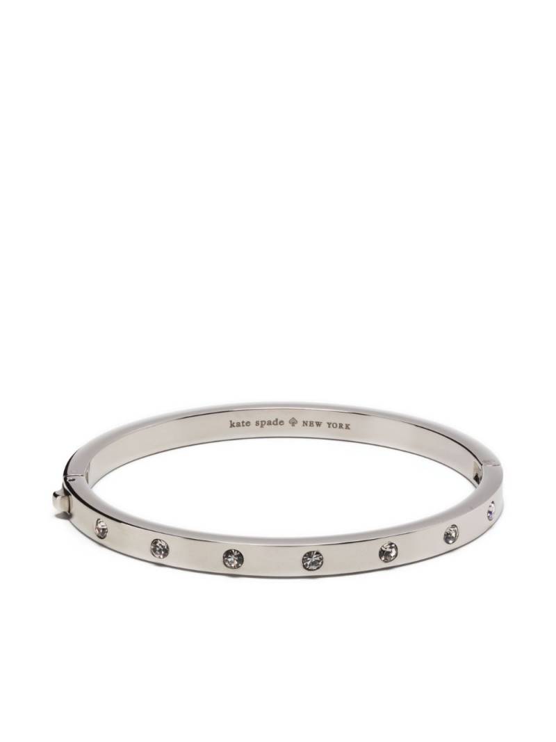 Kate Spade stone hinged bracelet - Silver von Kate Spade