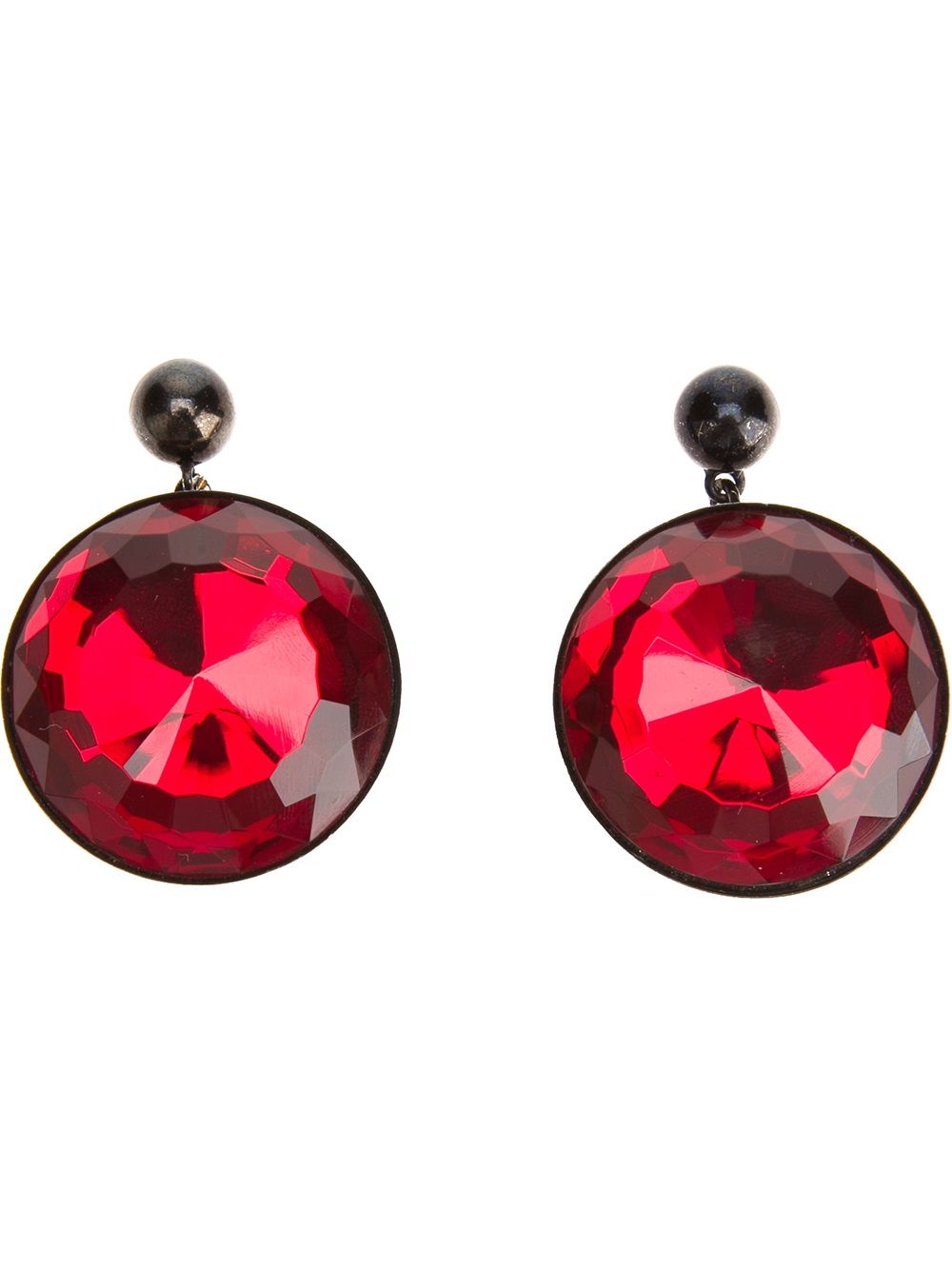 Katheleys Vintage crystal cufflinks - Red von Katheleys Vintage