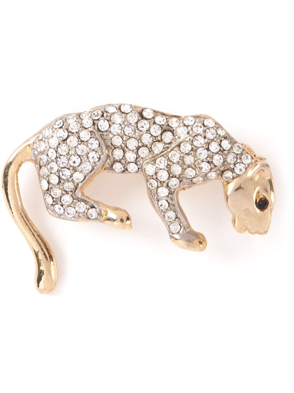 Katheleys Vintage crystal panther brooch - Metallic von Katheleys Vintage