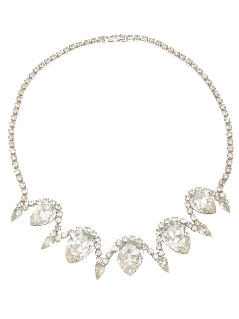 Katheleys Vintage glamour necklace - White von Katheleys Vintage