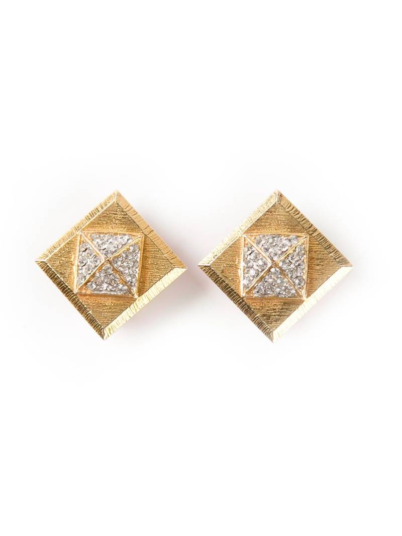 Katheleys Vintage square earrings - Metallic von Katheleys Vintage