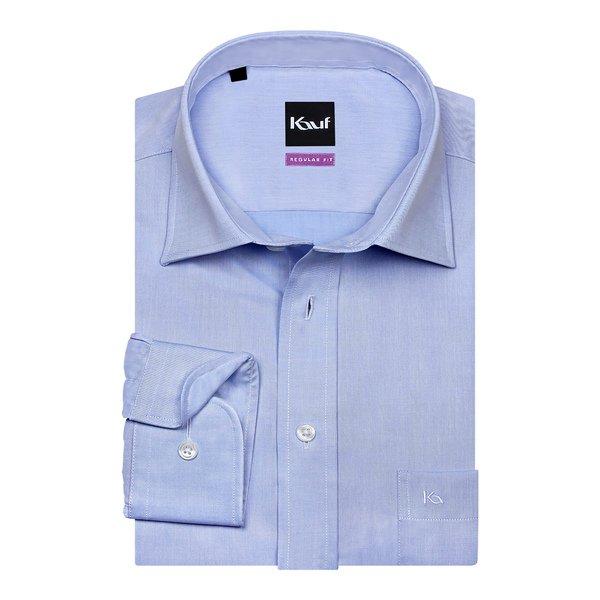 Hemd, Classic Fit, Langarm Herren Himmelblau 40 von Kauf