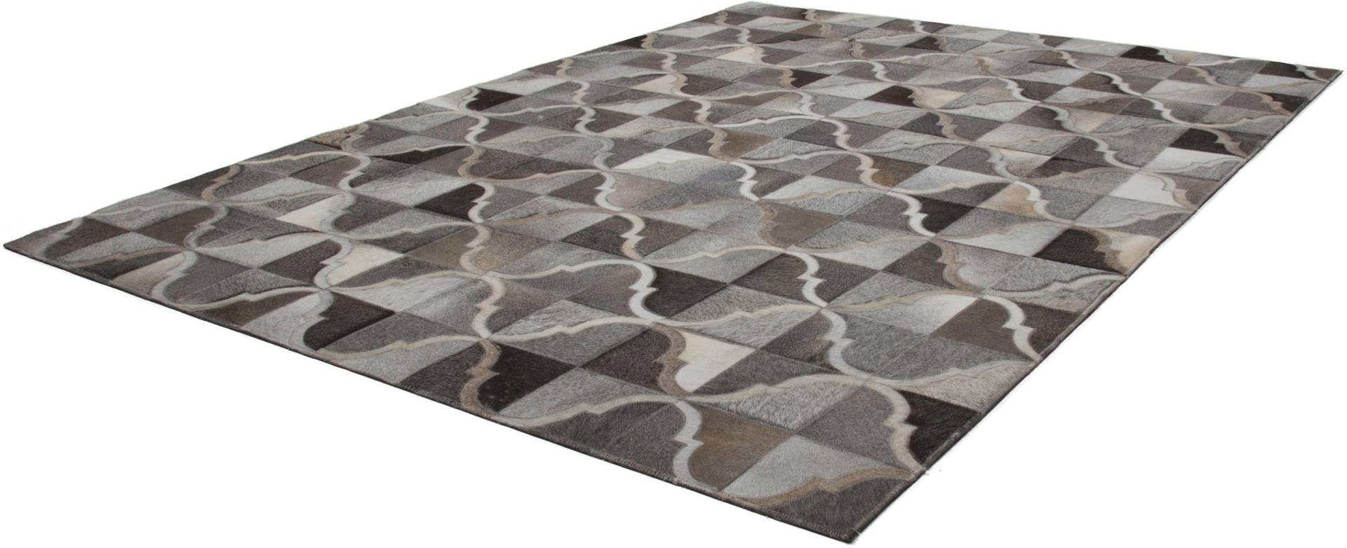 Kayoom Fellteppich »Lavish 310 Lederteppich«, rechteckig, 8 mm Höhe, Patchwork-echtes Leder-Fell, Wohnzimmer Kayoom Fellteppich »Lavish 310 Lederteppich«, rechteckig, 8 mm Höhe, Patchwork-echtes Leder-Fell, Wohnzimmer von Kayoom