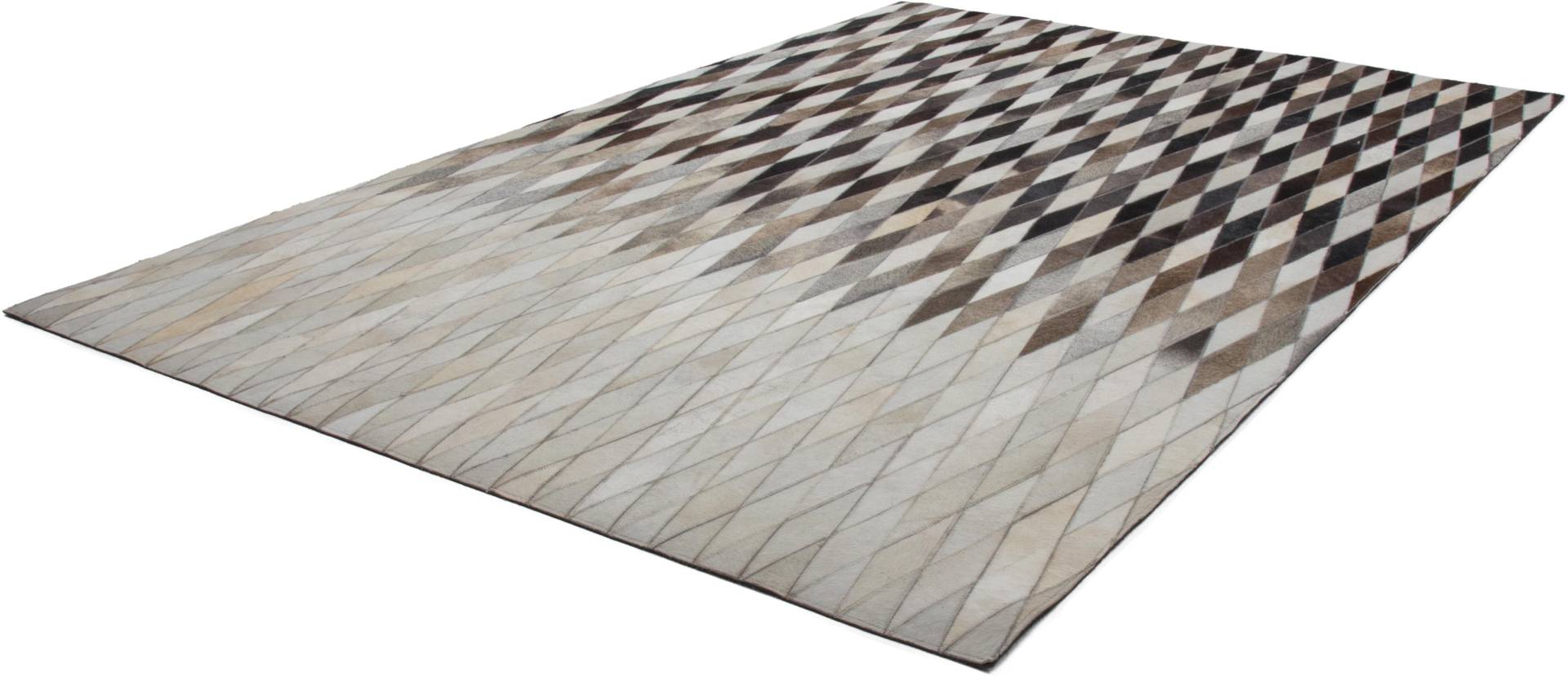 Kayoom Fellteppich »Lavish 510«, rechteckig, 8 mm Höhe, Patchwork-echtes Leder-Fell, Wohnzimmer Kayoom Fellteppich »Lavish 510«, rechteckig, 8 mm Höhe, Patchwork-echtes Leder-Fell, Wohnzimmer von Kayoom