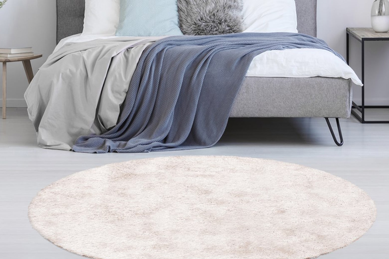 Kayoom Hochflor-Teppich »Diamond 700«, rund, 45 mm Höhe, weiche Microfaser, Langflor, Shaggy, Melange, Wohnzimmer Kayoom Hochflor-Teppich »Diamond 700«, rund, 45 mm Höhe, weiche Microfaser, Langflor, Shaggy, Melange, Wohnzimmer von Kayoom