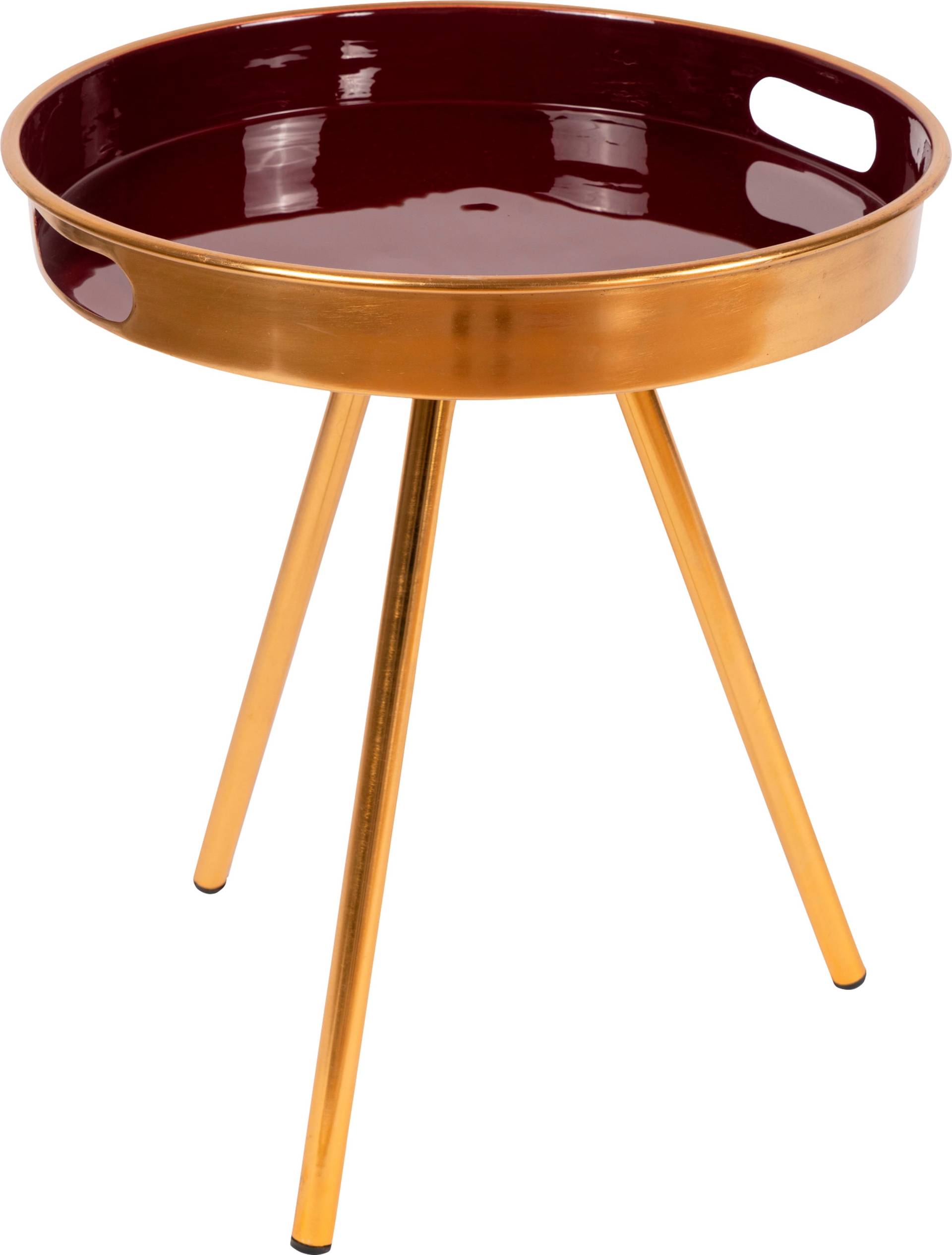 Kayoom Beistelltisch »Morrison 225, runder Beistelltisch, mit Tragegriffen«, (1 St.), Tischplatte in Tablettform, moderne Farben, Tablettrandhöhe: 5 cm Kayoom Beistelltisch »Morrison 225, runder Beistelltisch, mit Tragegriffen«, (1 St.), Tischplatte in Tablettform, moderne Farben, Tablettrandhöhe: 5 cm von Kayoom