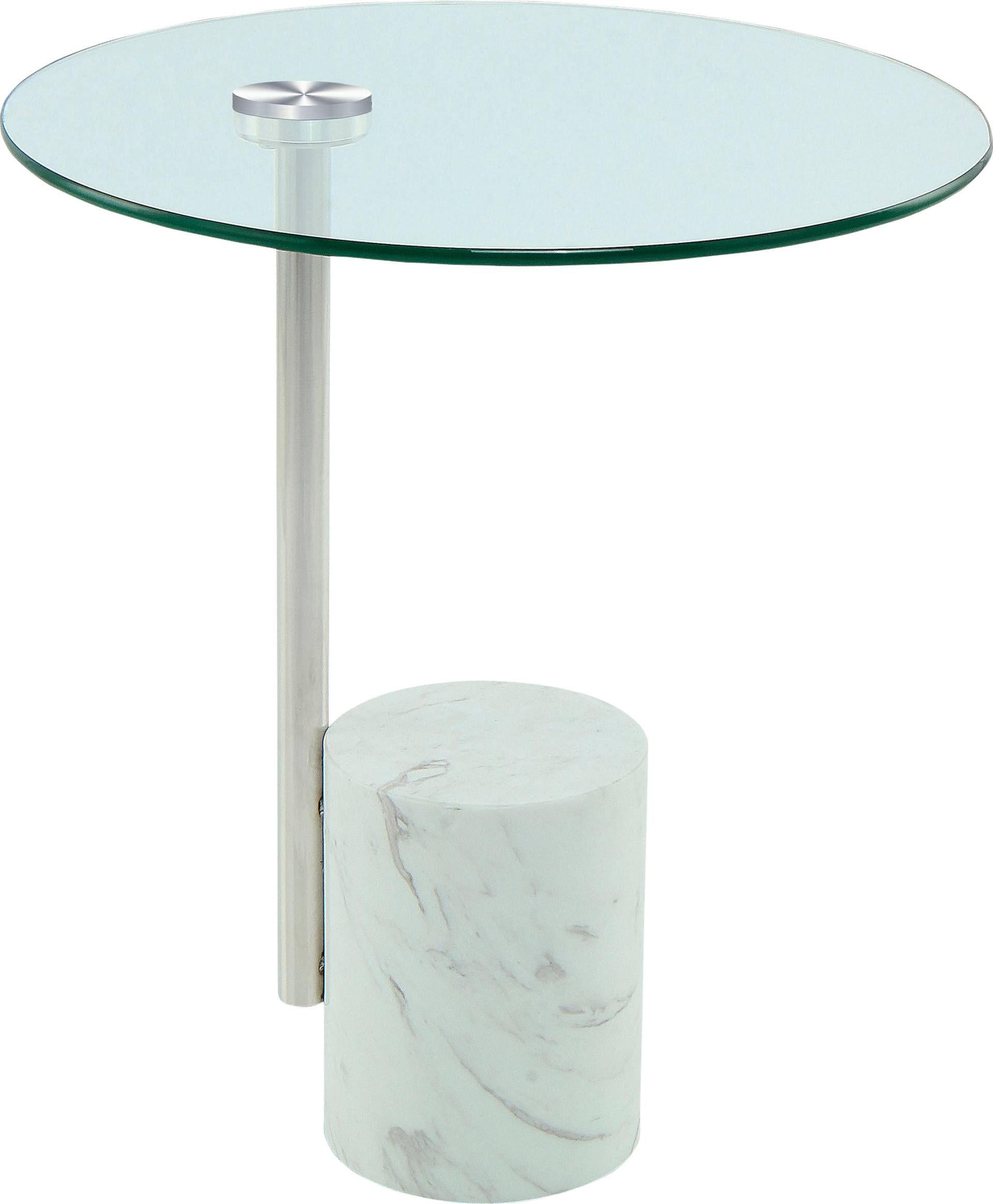 Kayoom Beistelltisch »Rosario 525, Beistelltisch in glamourösem Stil,runde Glas-Tischplatte«, (1 St.), Tischgestell in Metall-Marmor-Kombination, Sockel Ø 17 cm Kayoom Beistelltisch »Rosario 525, Beistelltisch in glamourösem Stil,runde Glas-Tischplatte«, (1 St.), Tischgestell in Metall-Marmor-Kombination, Sockel Ø 17 cm von Kayoom