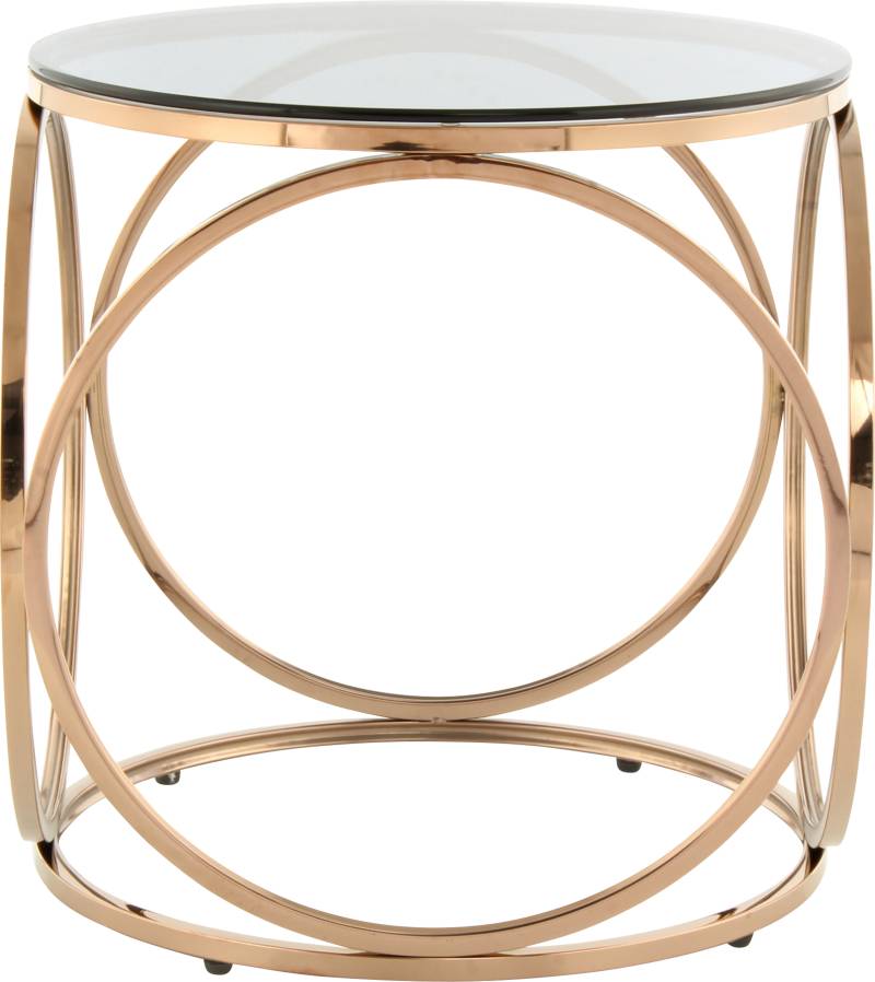 Kayoom Beistelltisch »Whitney 225,Beistelltisch mit offenem Design, Gestell aus Metall«, (1 St.), Glamouröses Design, hochwertige Verarbeitung, pflegeleicht von Kayoom