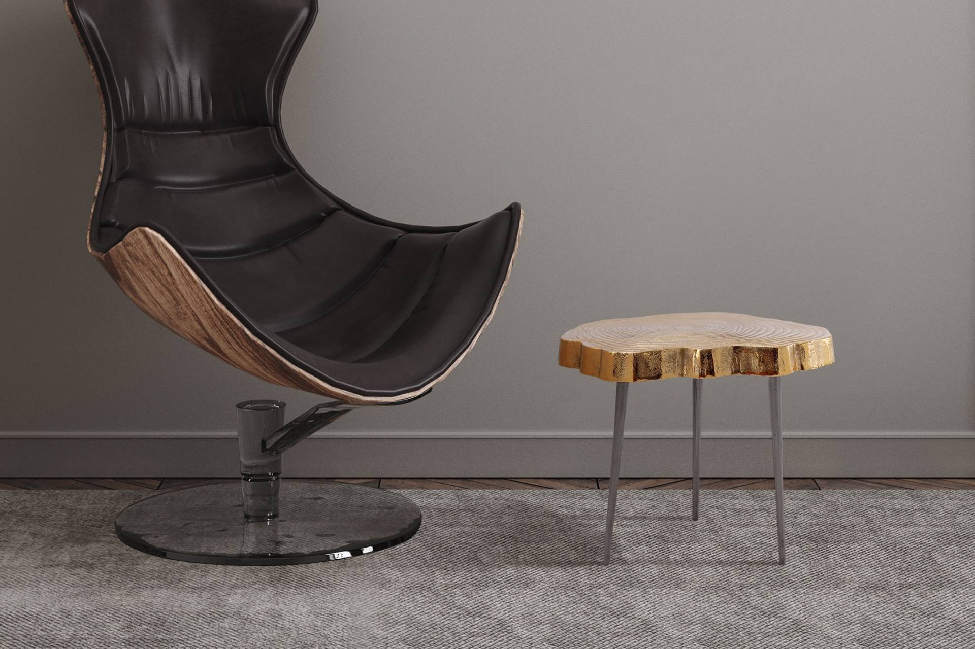 Kayoom Beistelltisch »Wood Art 125, detailverliebter Beistelltisch, edler Look«, (1 St.), Dekorativer Beistelltisch, Baumscheiben-Design, Retro-Look Kayoom Beistelltisch »Wood Art 125, detailverliebter Beistelltisch, edler Look«, (1 St.), Dekorativer Beistelltisch, Baumscheiben-Design, Retro-Look von Kayoom