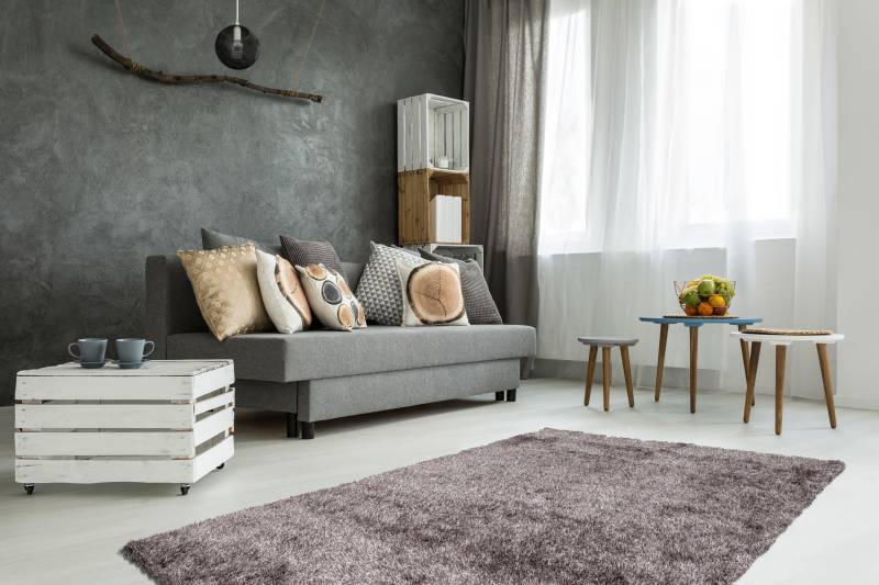 Kayoom Hochflor-Teppich »Diamond 700«, rechteckig, weiche Microfaser, Langflor, Shaggy, Melange, Wohnzimmer von Kayoom