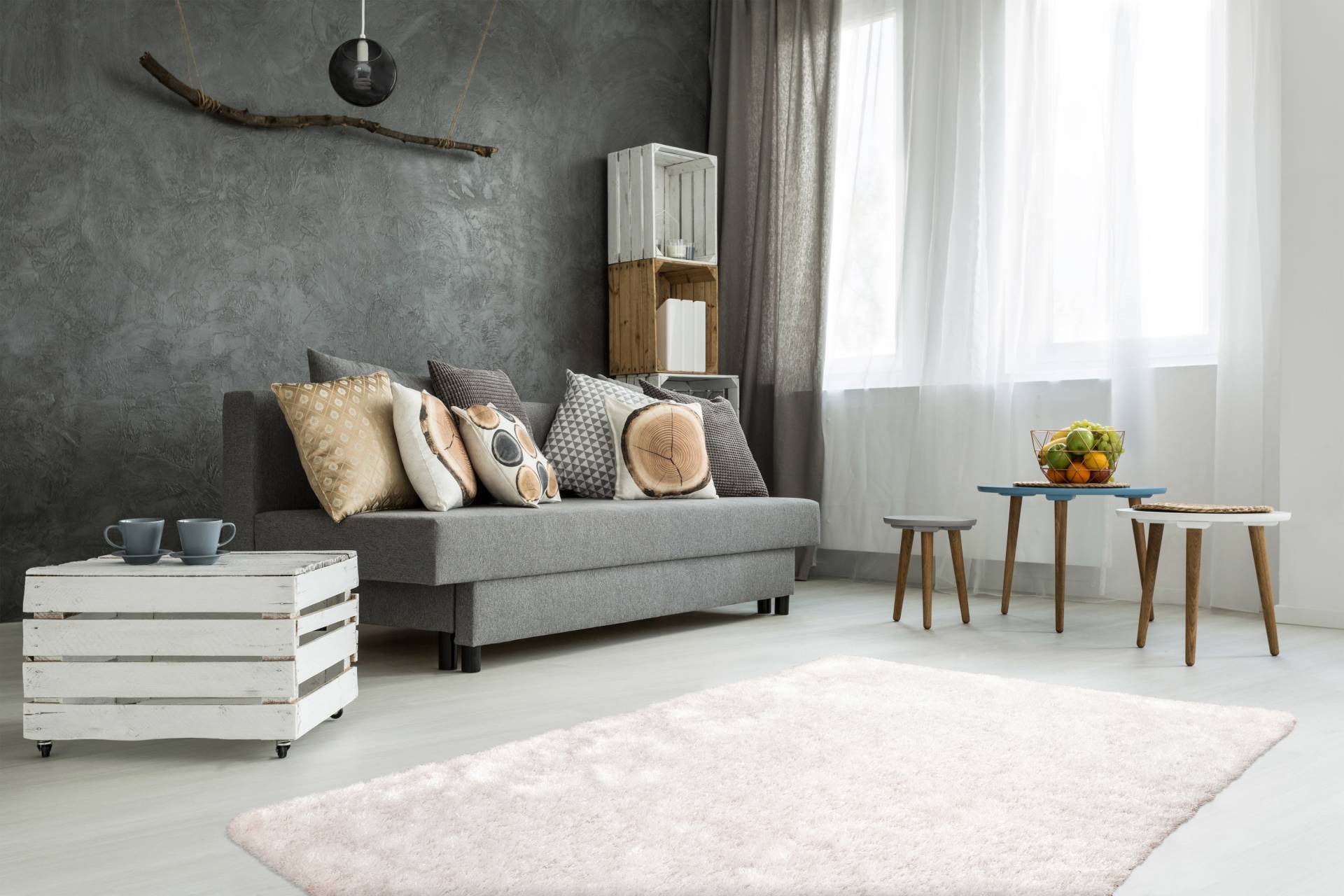 Kayoom Hochflor-Teppich »Diamond 700«, rechteckig, weiche Microfaser, Langflor, Shaggy, Melange, Wohnzimmer von Kayoom