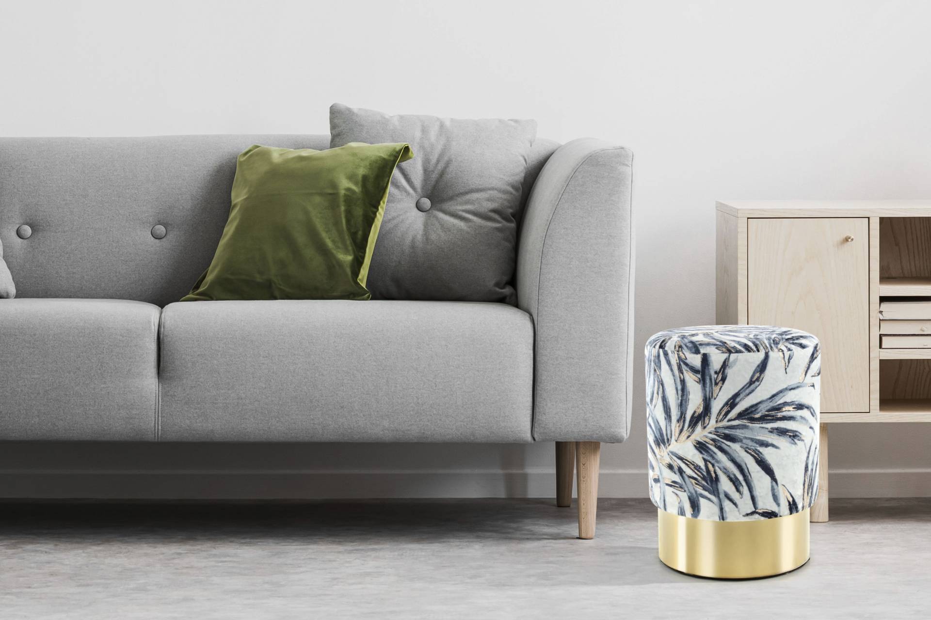 Kayoom Sitzhocker »Hocker Gipsy 225, stilvoller Sitzhocker, runde Form, stilvolles Design«, (1 St.), facettenreich, platzsparend, vielfältig einsetzbar, weiche Polsterung Kayoom Sitzhocker »Hocker Gipsy 225, stilvoller Sitzhocker, runde Form, stilvolles Design«, (1 St.), facettenreich, platzsparend, vielfältig einsetzbar, weiche Polsterung von Kayoom