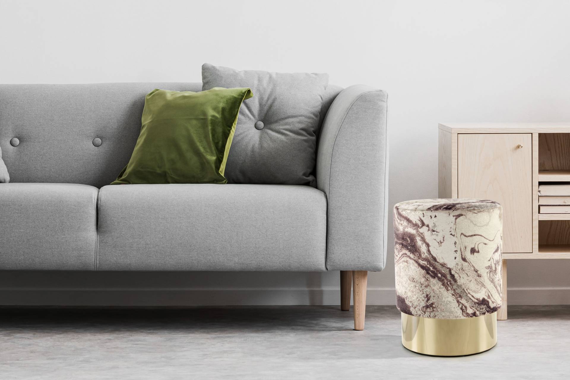 Kayoom Sitzhocker »Hocker Gipsy 325, stilvoller Sitzhocker, runde Form, stilvolles Design«, (1 St.), facettenreich, platzsparend, vielfältig einsetzbar, weiche Polsterung Kayoom Sitzhocker »Hocker Gipsy 325, stilvoller Sitzhocker, runde Form, stilvolles Design«, (1 St.), facettenreich, platzsparend, vielfältig einsetzbar, weiche Polsterung von Kayoom