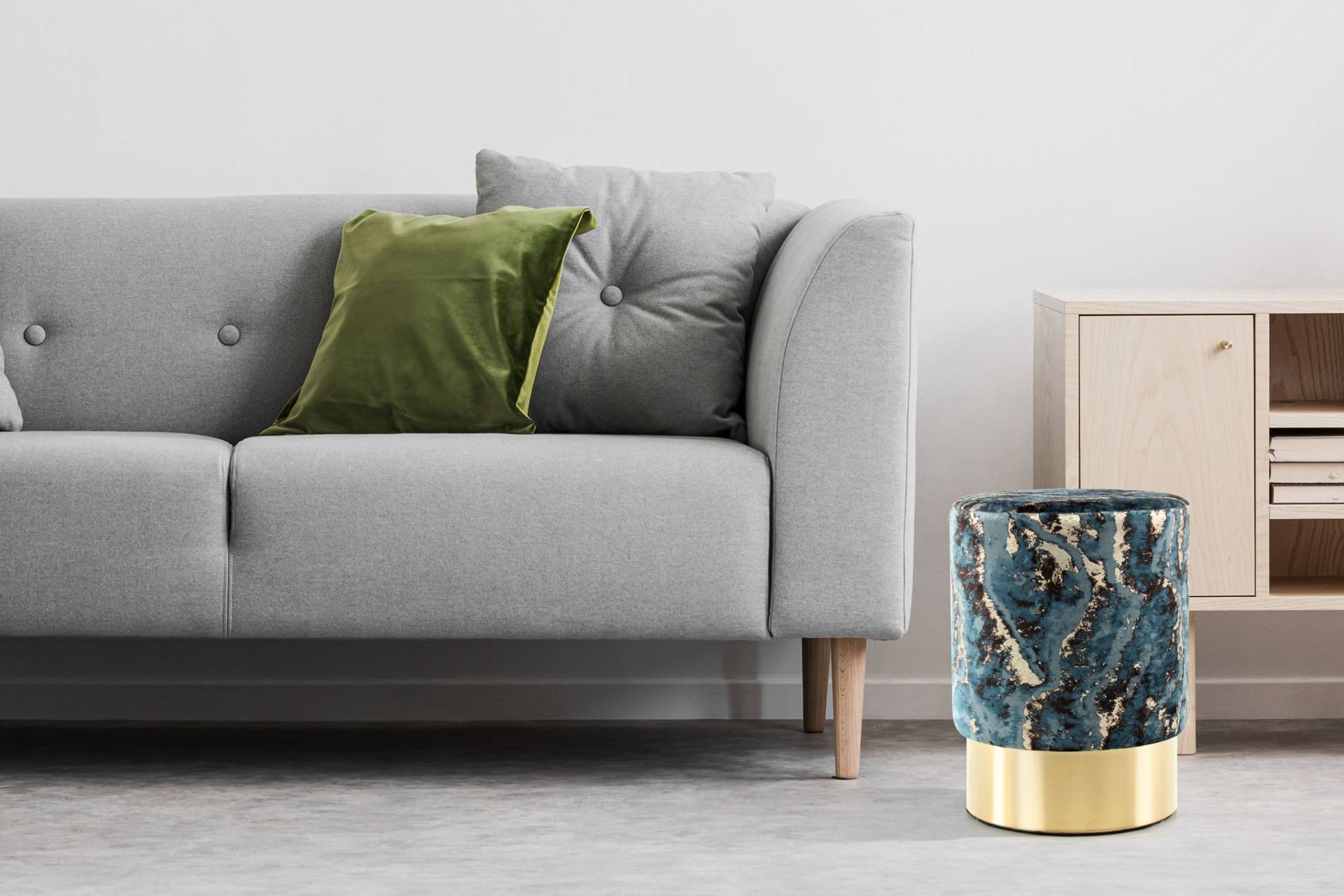Kayoom Sitzhocker »Hocker Gipsy 325, stilvoller Sitzhocker, runde Form, stilvolles Design«, (1 St.), facettenreich, platzsparend, vielfältig einsetzbar, weiche Polsterung Kayoom Sitzhocker »Hocker Gipsy 325, stilvoller Sitzhocker, runde Form, stilvolles Design«, (1 St.), facettenreich, platzsparend, vielfältig einsetzbar, weiche Polsterung von Kayoom