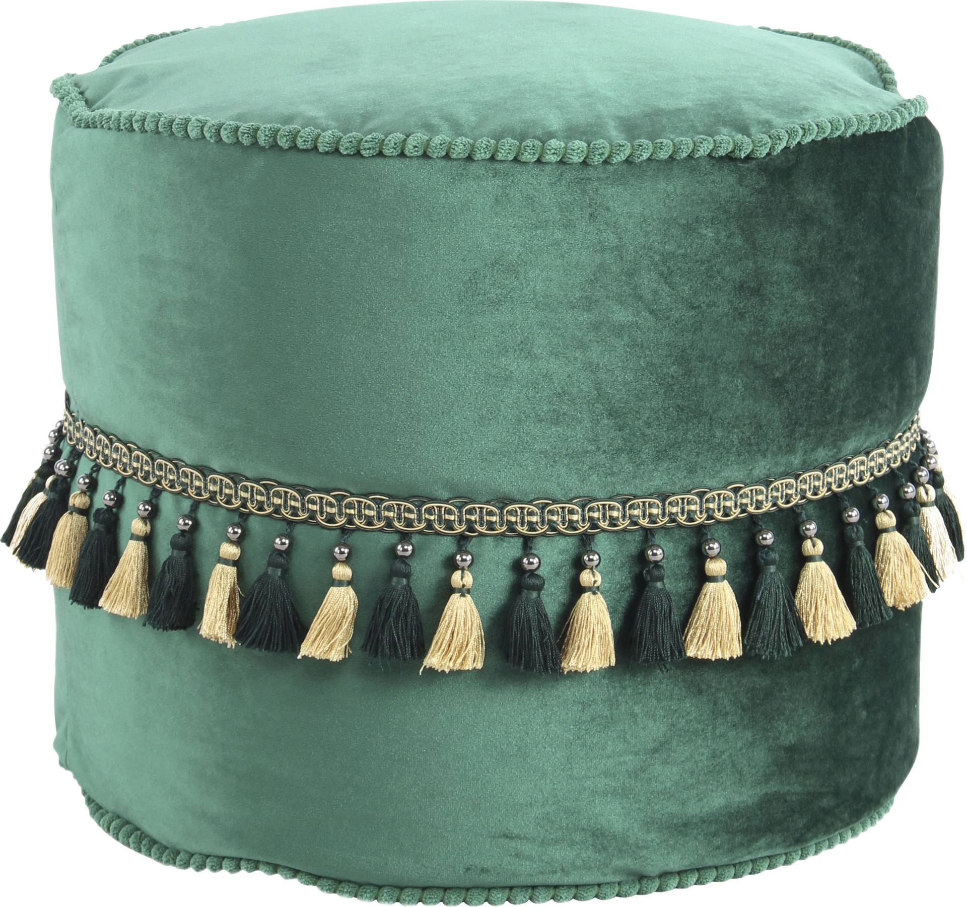 Kayoom Sitzhocker »Pouf Taj Mahal 225, samtweiche Oberfläche«, (1 St.), samtweich, verziert, Füllung aus flexiblen Styroporkugeln Kayoom Sitzhocker »Pouf Taj Mahal 225, samtweiche Oberfläche«, (1 St.), samtweich, verziert, Füllung aus flexiblen Styroporkugeln von Kayoom