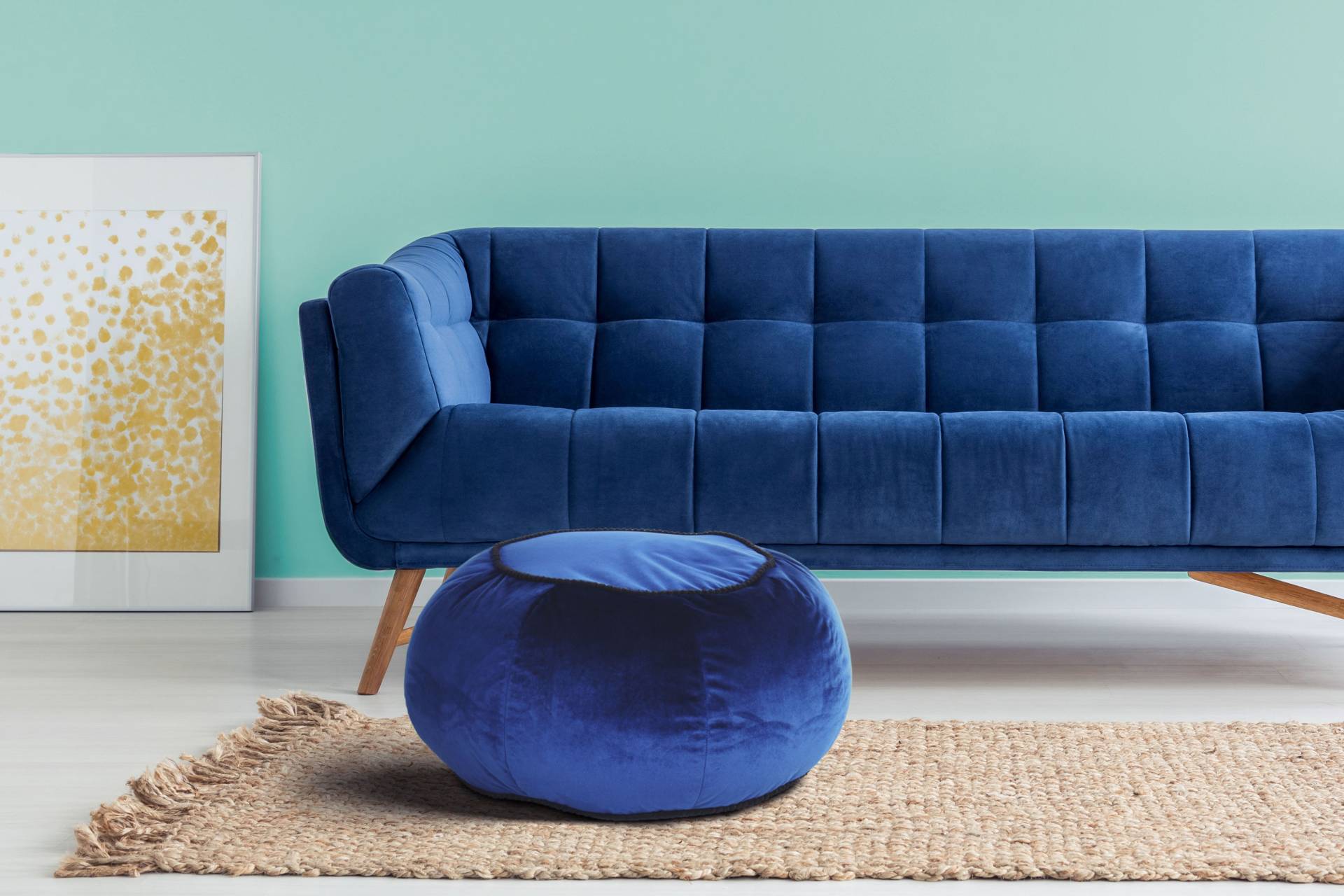 Kayoom Sitzhocker »Pouf Taj Mahal 325, trendige samtige Oberfläche«, (1 St.), samtweich, farbig, modern, orientalisches Design Kayoom Sitzhocker »Pouf Taj Mahal 325, trendige samtige Oberfläche«, (1 St.), samtweich, farbig, modern, orientalisches Design von Kayoom