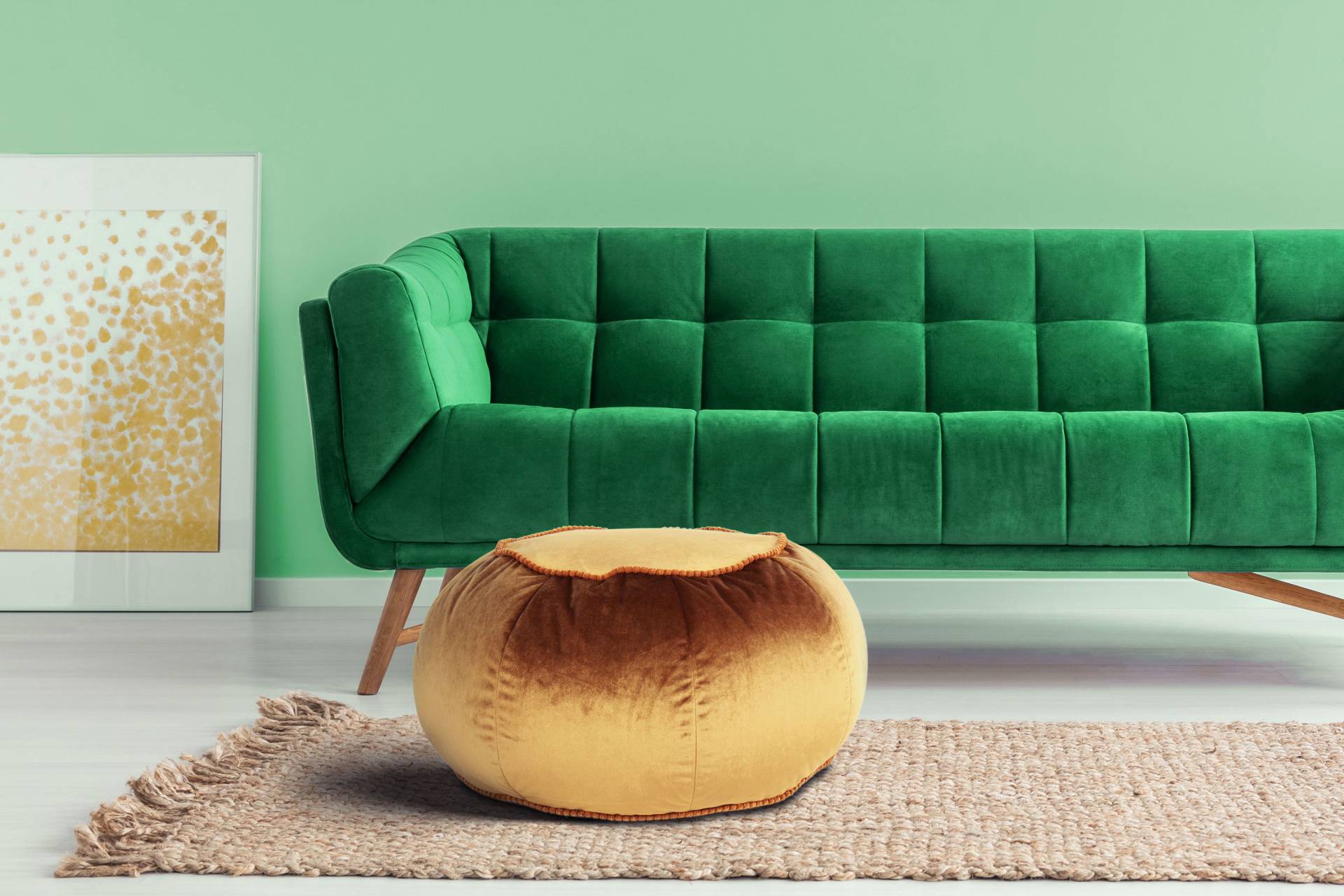 Kayoom Sitzhocker »Pouf Taj Mahal 325, trendige samtige Oberfläche«, (1 St.), samtweich, farbig, modern, orientalisches Design Kayoom Sitzhocker »Pouf Taj Mahal 325, trendige samtige Oberfläche«, (1 St.), samtweich, farbig, modern, orientalisches Design von Kayoom