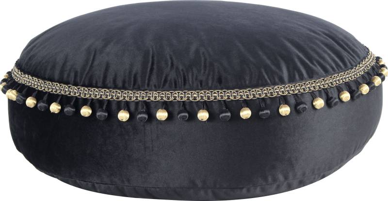 Kayoom Sitzhocker »Pouf Taj Mahal 425«, (1 St.), samtweich, farbig, modern, orientalisches Design von Kayoom