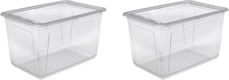 keeeper Aufbewahrungsbox »bea«, (Set, 2 St.), 3 x 52 L, mit Air Control-System von Keeeper