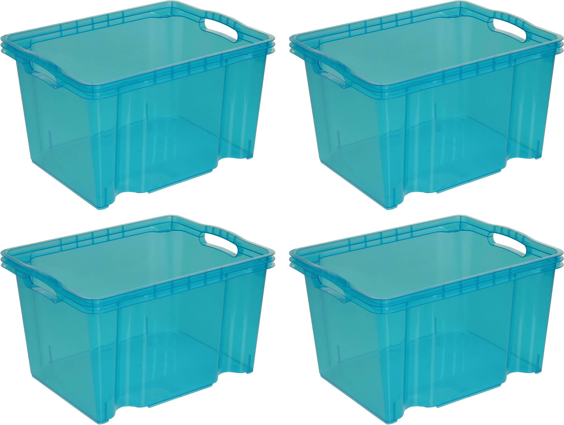 keeeper Organizer »franz«, (Set, 4 St.), Aufbewahrungsbox, 13,5 L, hochwertiger Kunststoff von Keeeper