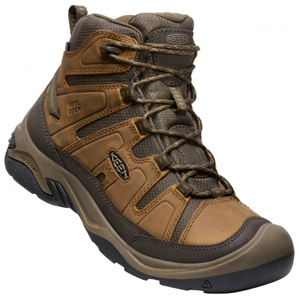 Keen - Circadia Mid WP - Wanderschuhe Gr 10,5 braun von Keen