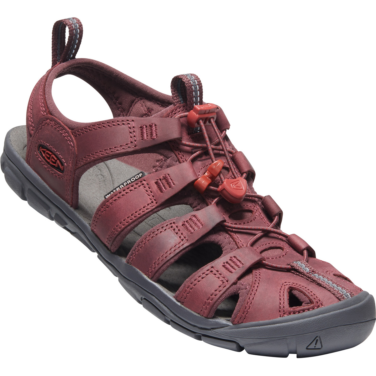 Keen Damen Clearwater CNX Leather Sandale von Keen