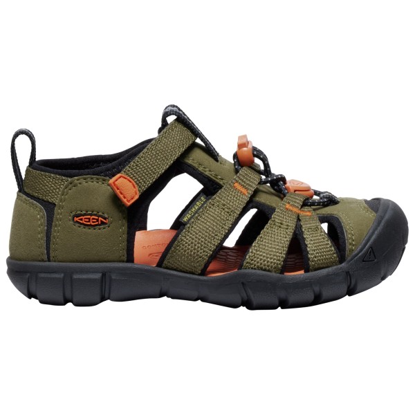 Keen - Kid's Seacamp II CNX - Sandalen Gr 13K oliv von Keen