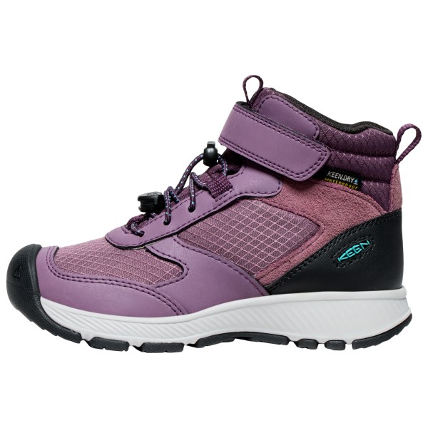 Keen - Kid's Skua Mid WP - Wanderschuhe Gr 25/26;27/28;29;30;31 blau;lila;schwarz von Keen