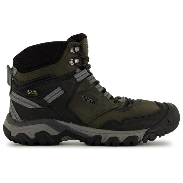 Keen - Ridge Flex Mid WP - Wanderschuhe Gr 11,5 schwarz von Keen