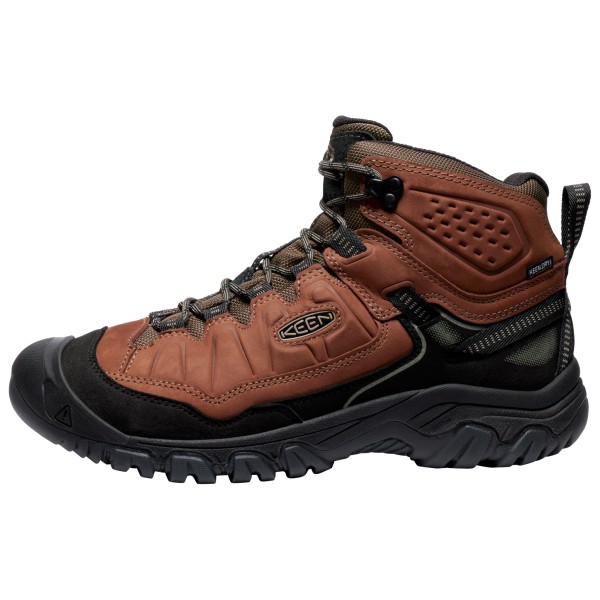 Keen - Targhee IV Mid WP Wide - Wanderschuhe Gr 41 - Wide schwarz/braun von Keen