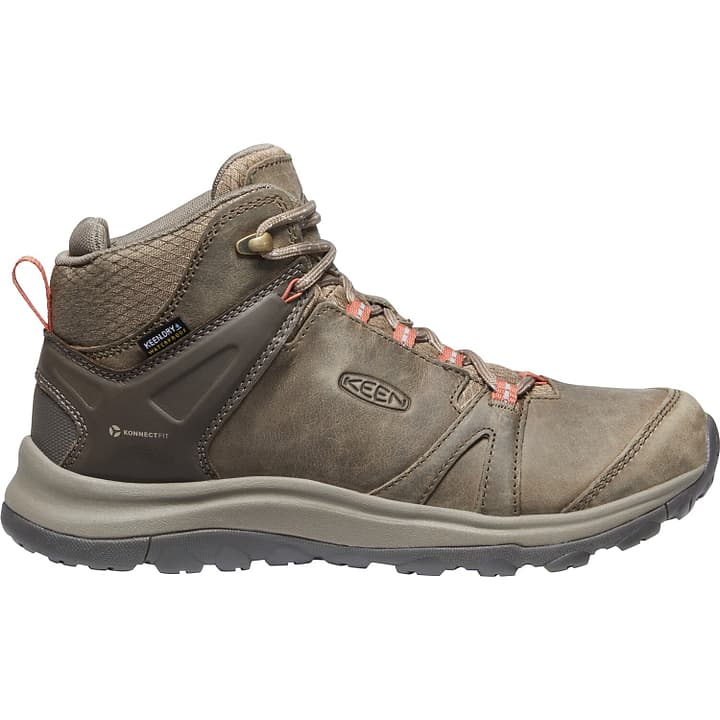 Keen Terradora II Leather Mid WP Wanderschuhe beige von Keen