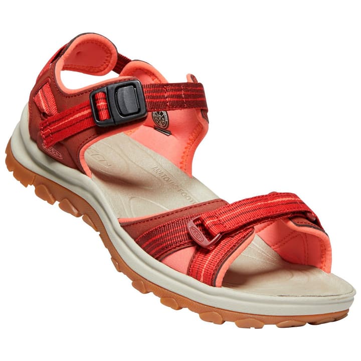 Keen Thargee III Open Toe Sandal Sandalen dunkelrot von Keen