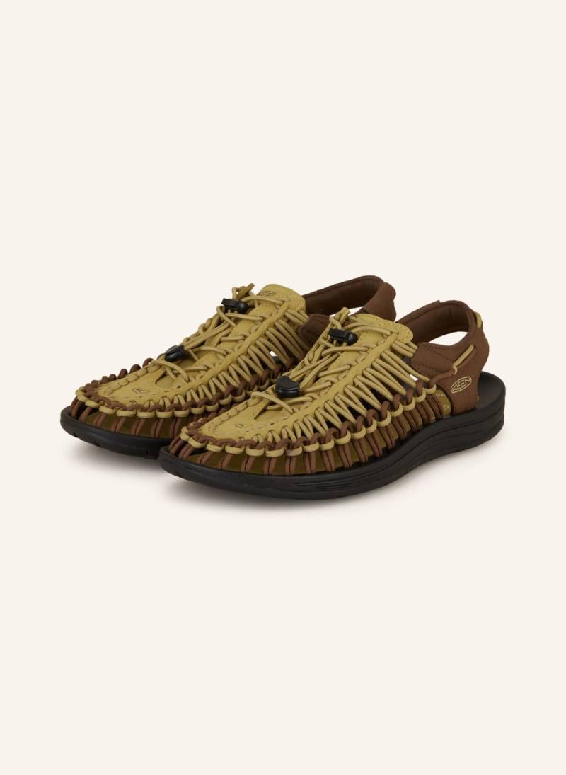 Keen Trekking-Sandalen Uneek gruen von Keen