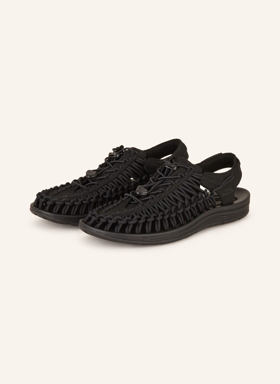 Keen Trekking-Sandalen Uneek schwarz von Keen