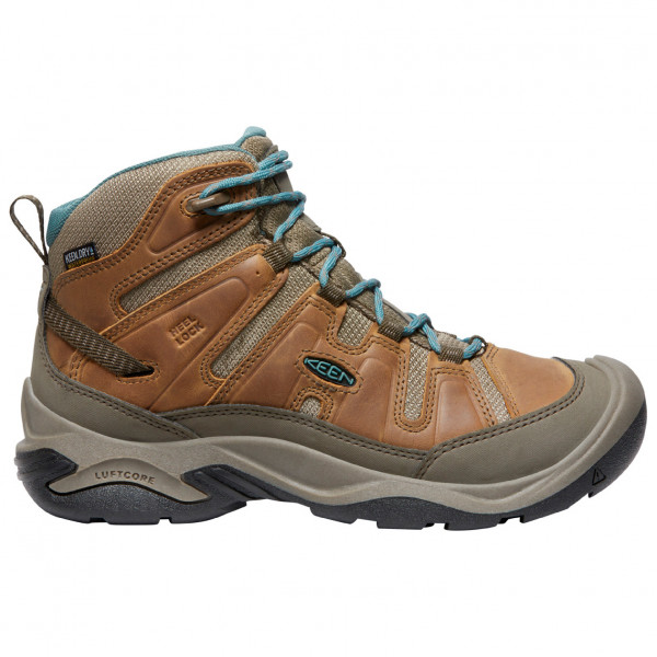 Keen - Women's Circadia Mid WP - Wanderschuhe Gr 10 braun von Keen