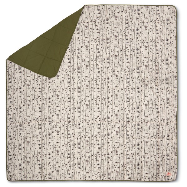 Kelty - Biggie Blanket - Decke Gr 192 x 107 cm grau/beige von Kelty