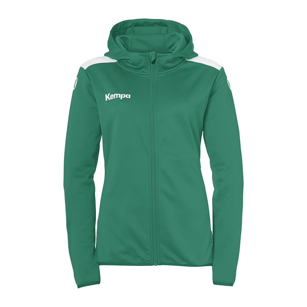 Kempa - damen-trainingjacke mit kapuze emotion 27, S, Türkisblau von Kempa