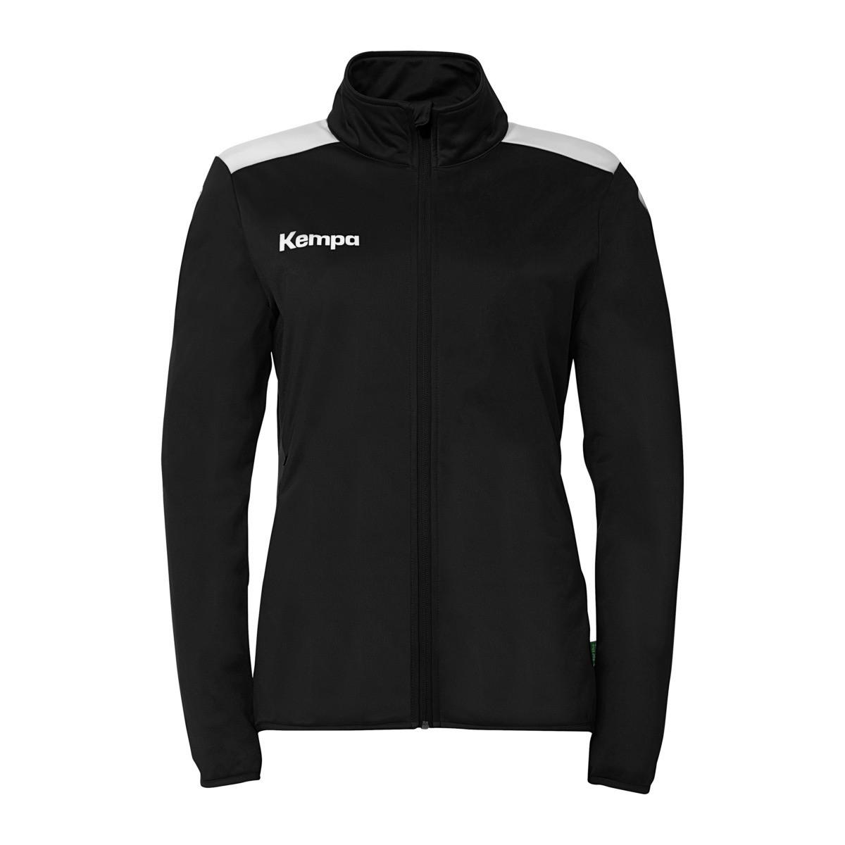 Kempa - trainingjacke damen emotion 27, S, Schwarz/Weiss von Kempa