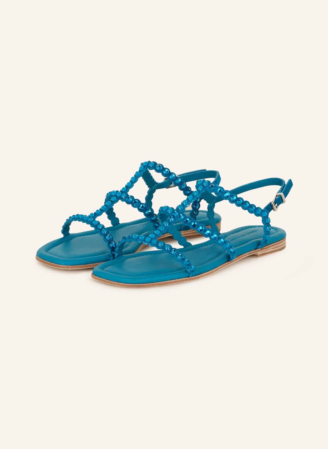 Kennel & Schmenger Sandalen Holly Mit Schmucksteinen blau von Kennel & Schmenger