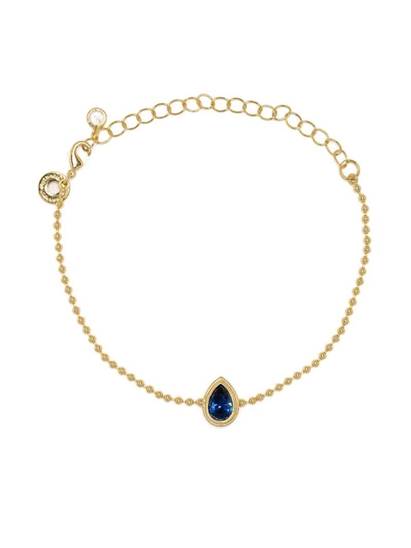 Kenneth Jay Lane Drop sapphire bracelet - Gold von Kenneth Jay Lane