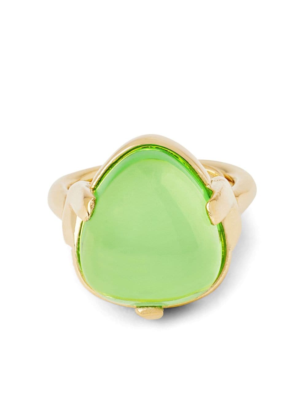 Kenneth Jay Lane crystal-embellished cocktail ring - Gold von Kenneth Jay Lane