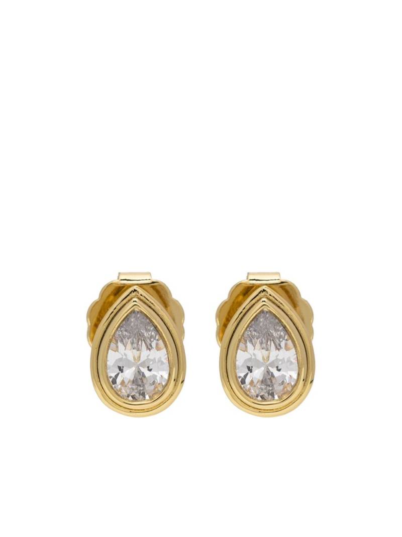 Kenneth Jay Lane crystal-embellished earrings - Gold von Kenneth Jay Lane