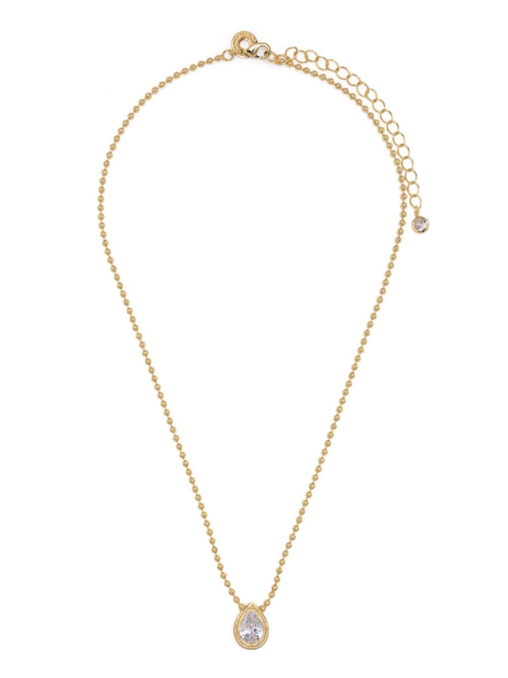 Kenneth Jay Lane gemstone-embellished necklace - Gold