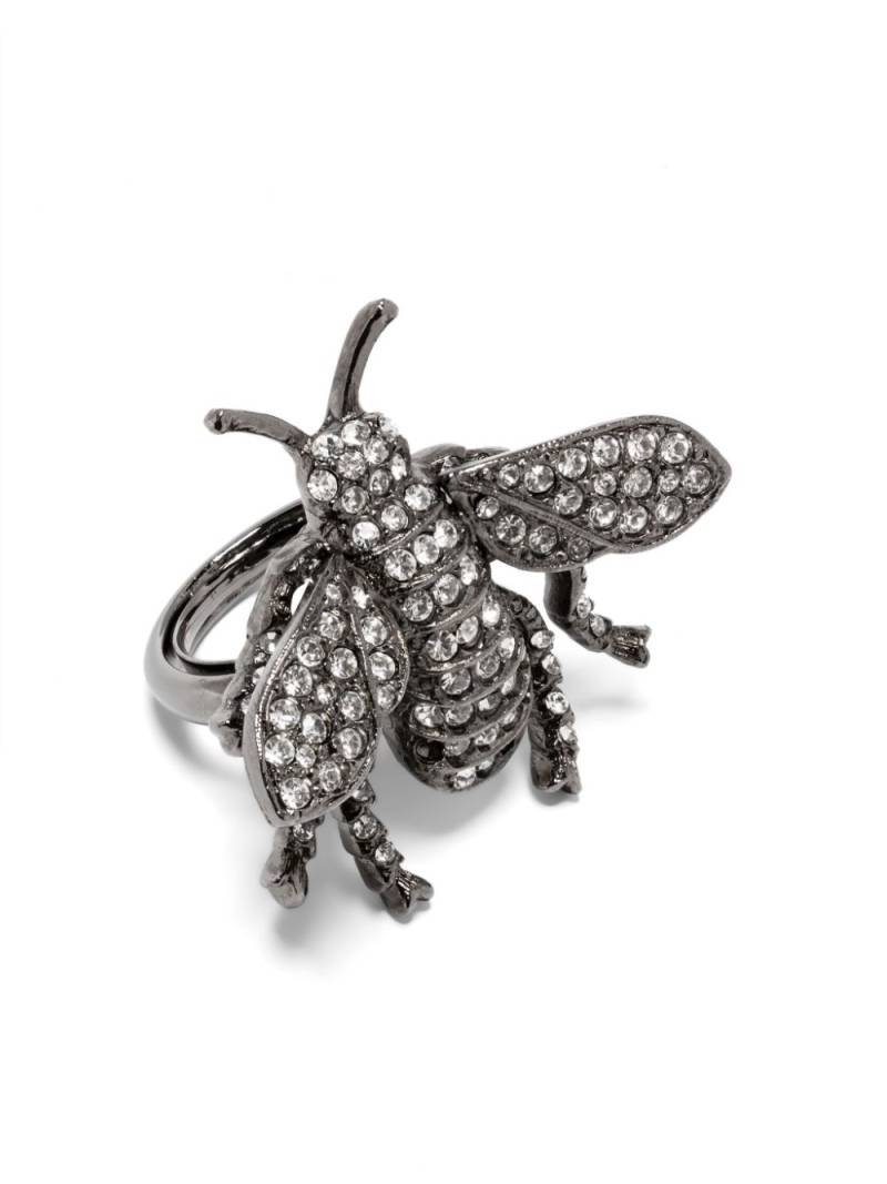 Kenneth Jay Lane pre-owned bee-shaped ring - Silver von Kenneth Jay Lane