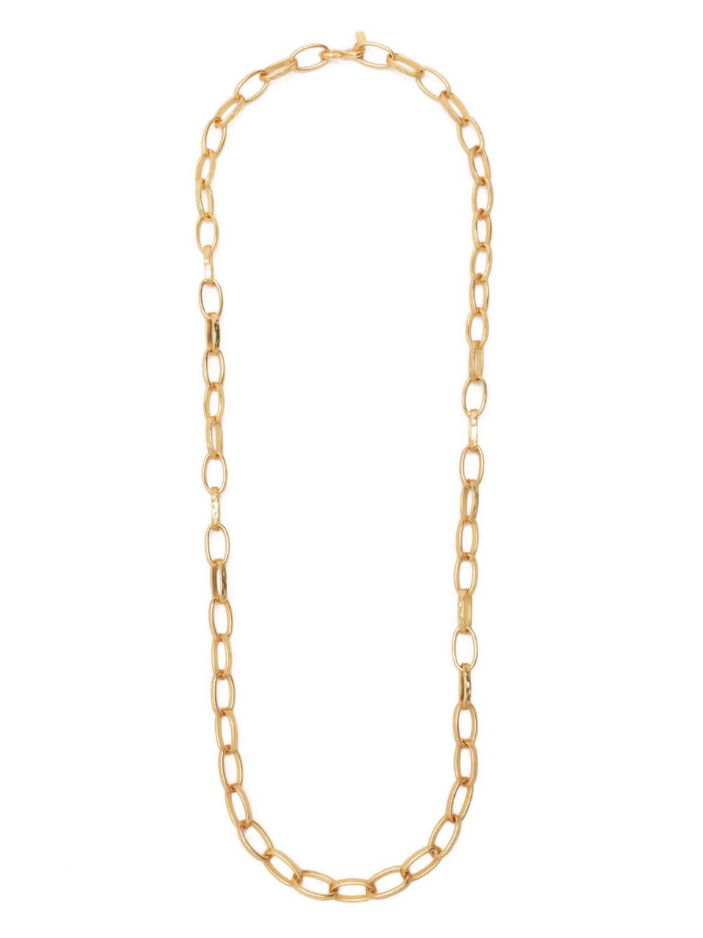 Kenneth Jay Lane satin-finish chain necklace - Gold von Kenneth Jay Lane
